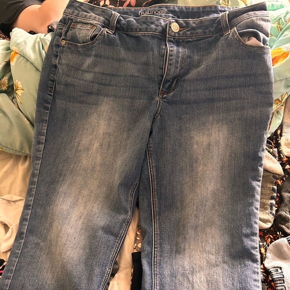 Womens Light Wash Jeans